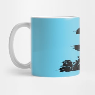 We Race On! 3 [Black] Mug